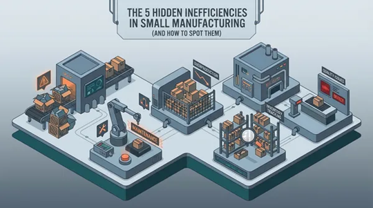The 5 Hidden Inefficiencies in Small Manufacturing